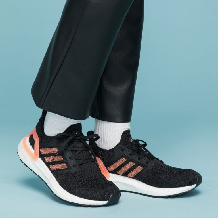 Giày Adidas Ultraboost 20 ‘Core Black Solar’ EG0717 - Ảnh 5