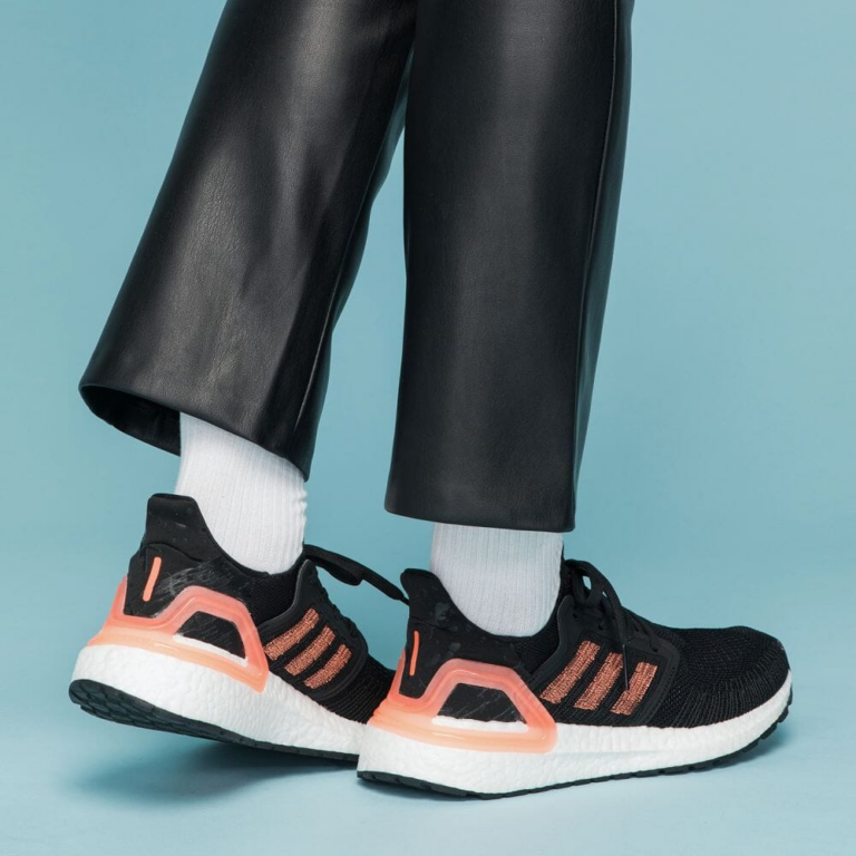 Giày Adidas Ultraboost 20 ‘Core Black Solar’ EG0717 - Ảnh 6