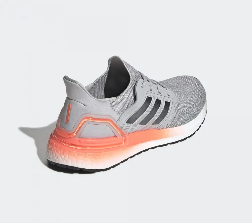 Giày Adidas Ultra Boost 20 'Grey Two Signal Coral' EG0719 - Ảnh 3