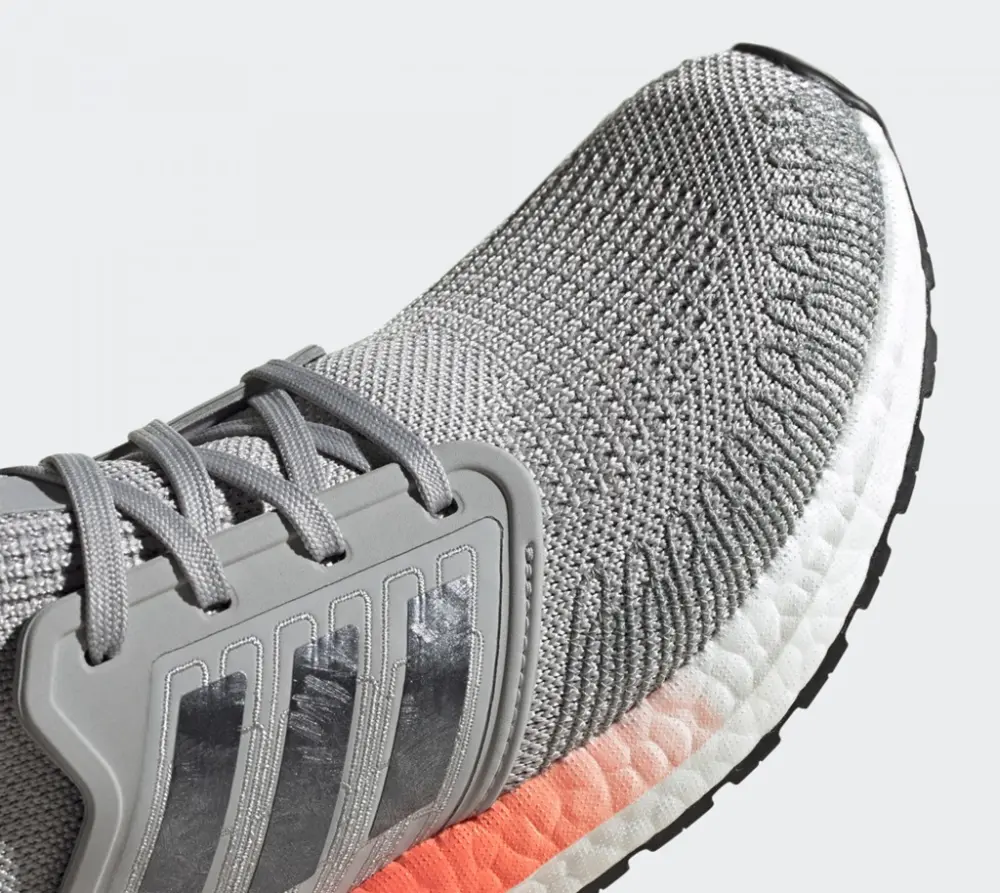 Giày Adidas Ultra Boost 20 'Grey Two Signal Coral' EG0719 - Ảnh 4