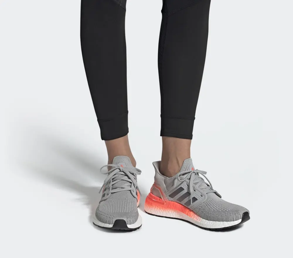 Giày Adidas Ultra Boost 20 'Grey Two Signal Coral' EG0719 - Ảnh 5