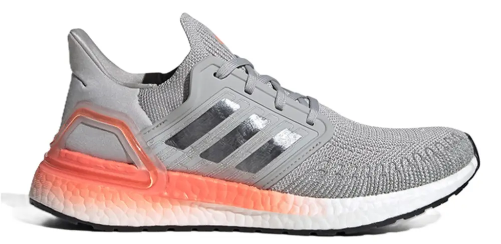 Giày Adidas Ultra Boost 20 'Grey Two Signal Coral' EG0719