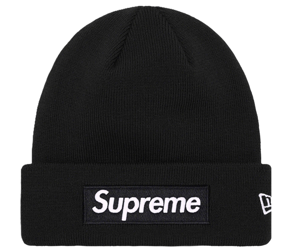 Mũ Supreme New Era Box Logo Beanie ‘Black’