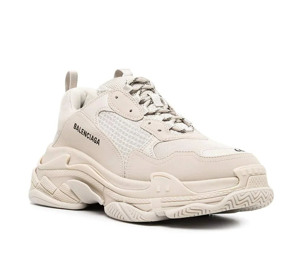 Giày Balenciaga Triple S Sneaker ‘Beige’ 536737-W2FW1-9700 - Ảnh 4