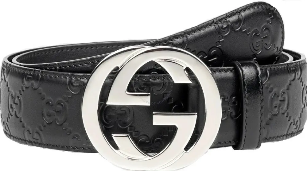 Thắt Lưng Gucci Interlock BLACK Atney 411924-CWC1N-1000