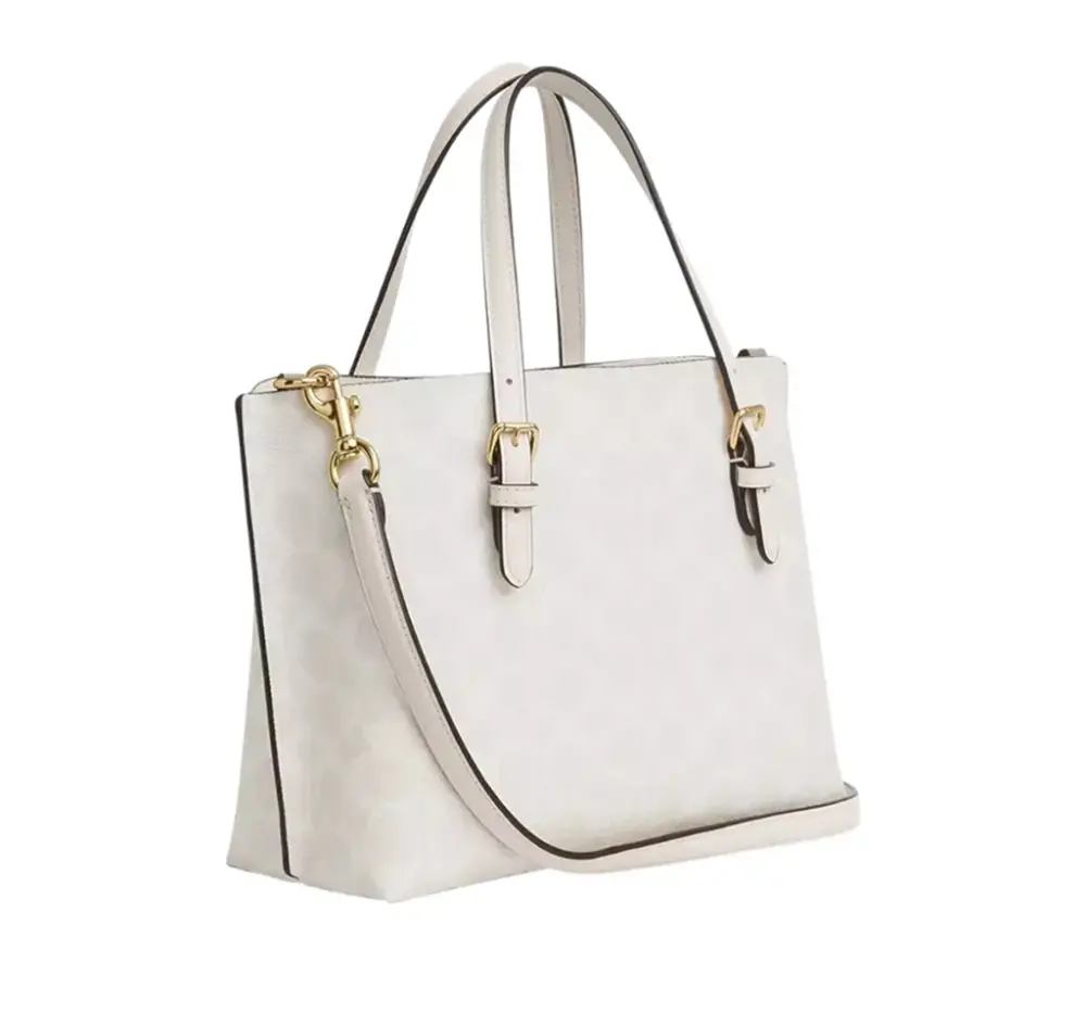 Túi Coach Tote Molly 25 ‘Chalk’ CV965-IMXU5 - Ảnh 4