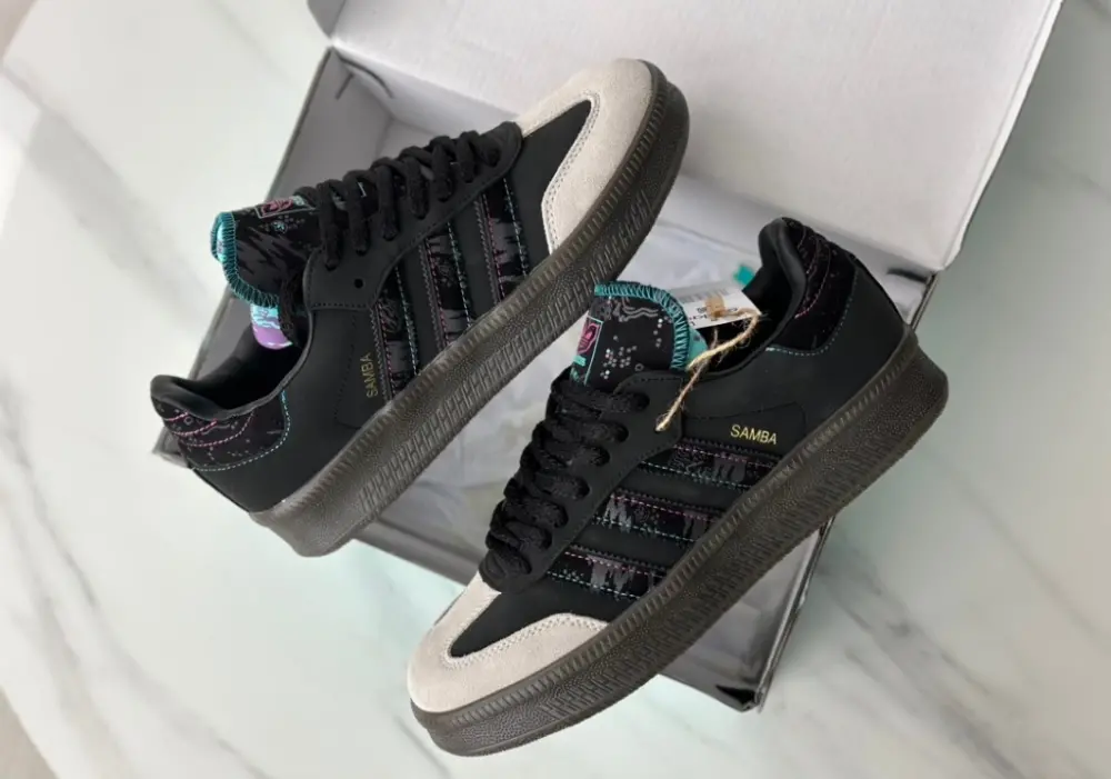 Alternative view of Giày Adidas Fefei Ruan x Samba XLG 'Chinese New Year Pack' ID1138