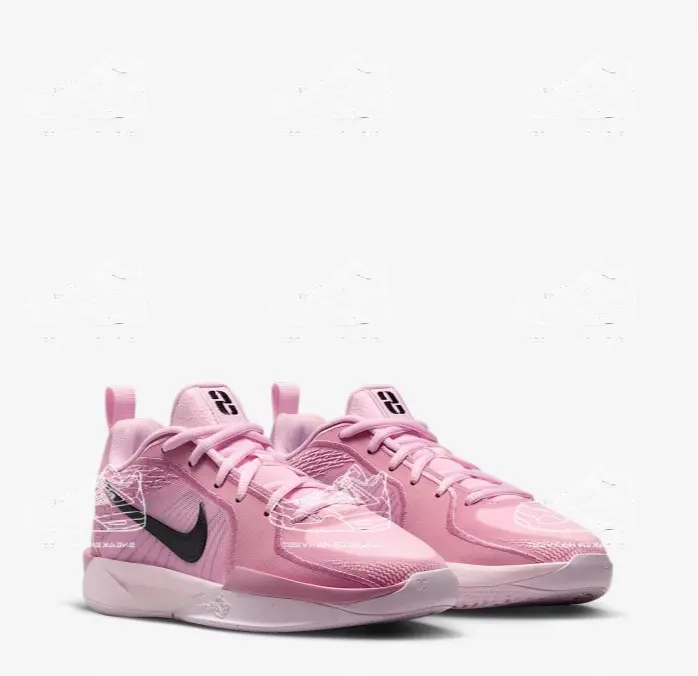 Alternative view of Giày Nike Sabrina 2 GS ‘Pink Foam’ FQ7376-600