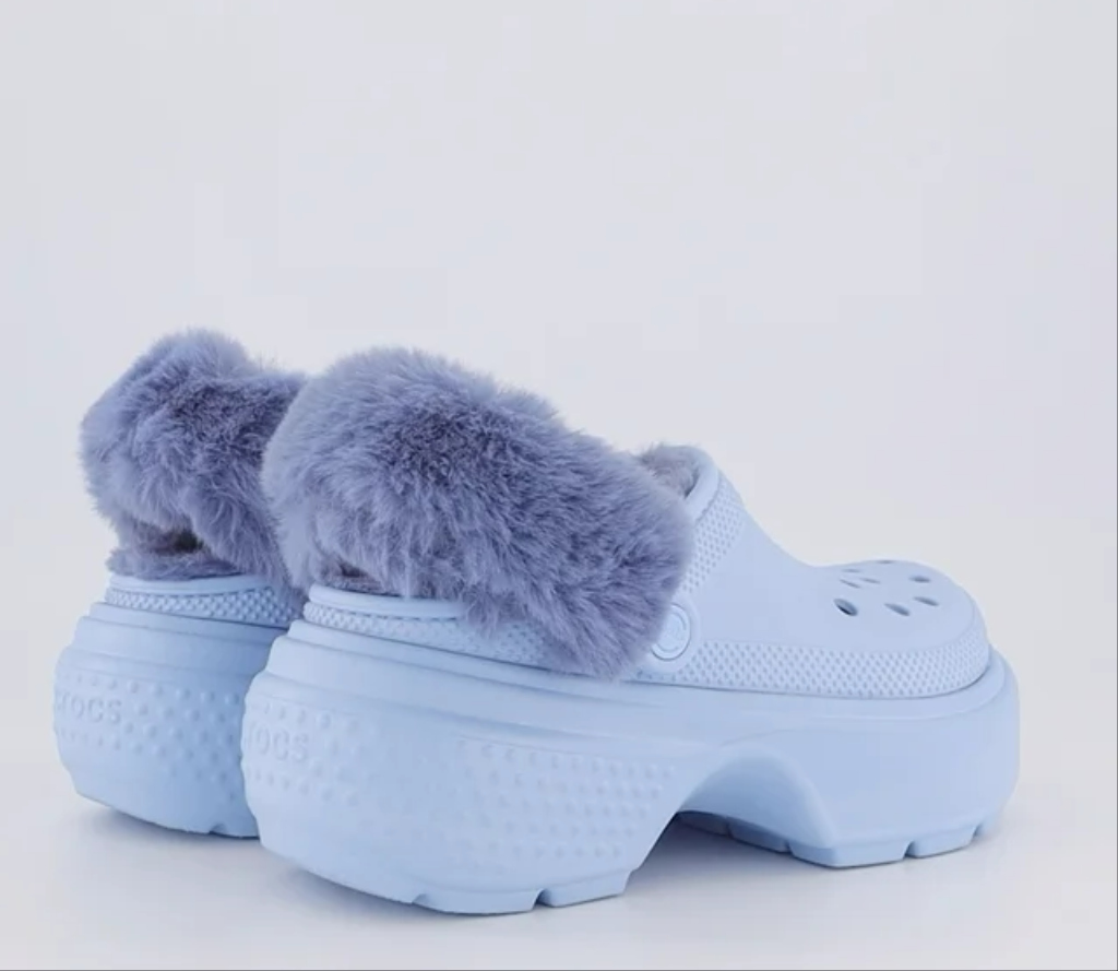 Dép Crocs Stomp Lined Clog ‘Blue Calcite’ 208546-4NS - Ảnh 6