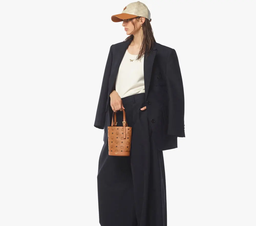 Túi MCM Aren Bucket Tote 'Cognac' MWTEATA01CO001 - Ảnh 3