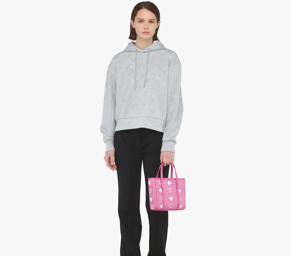 Alternative view of Túi MCM Toni Top-Zip Shopper 'Pink' MWPEATA03P9001