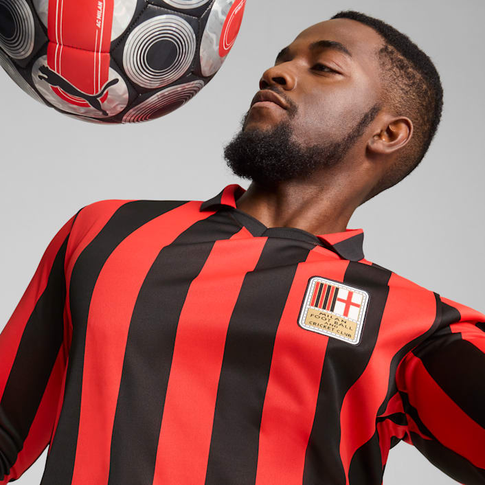 Áo Puma AC Milan 125th Anniversary Jersey ‘Red Black’ 775052-04 - Ảnh 4