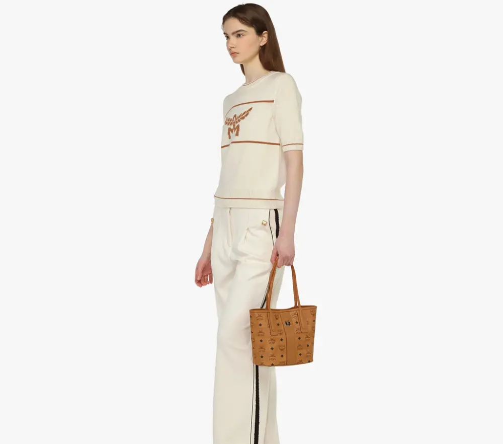 Alternative view of Túi MCM Reversible Liz Shopper 'Cognac' MWPDALR01CO001