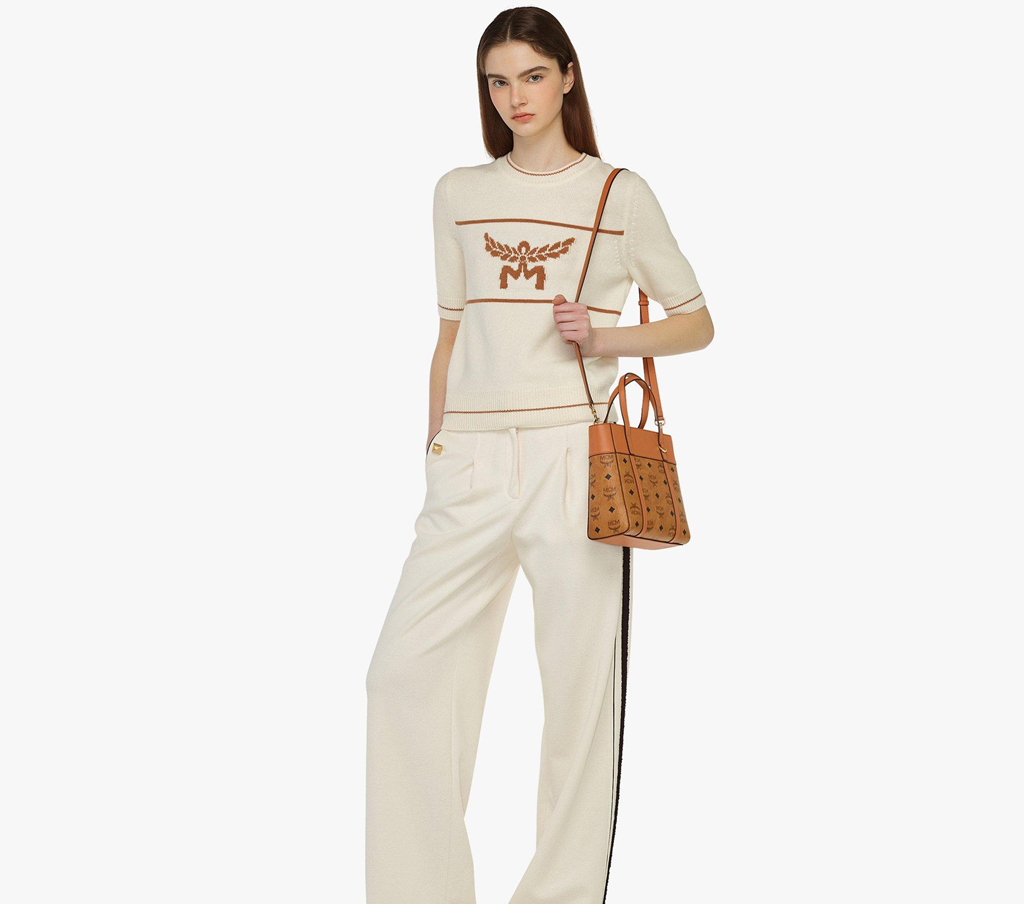 Túi Nữ MCM Toni Top-Zip Shopper 'Cognac' MWPDSTA01CO001 - Ảnh 2