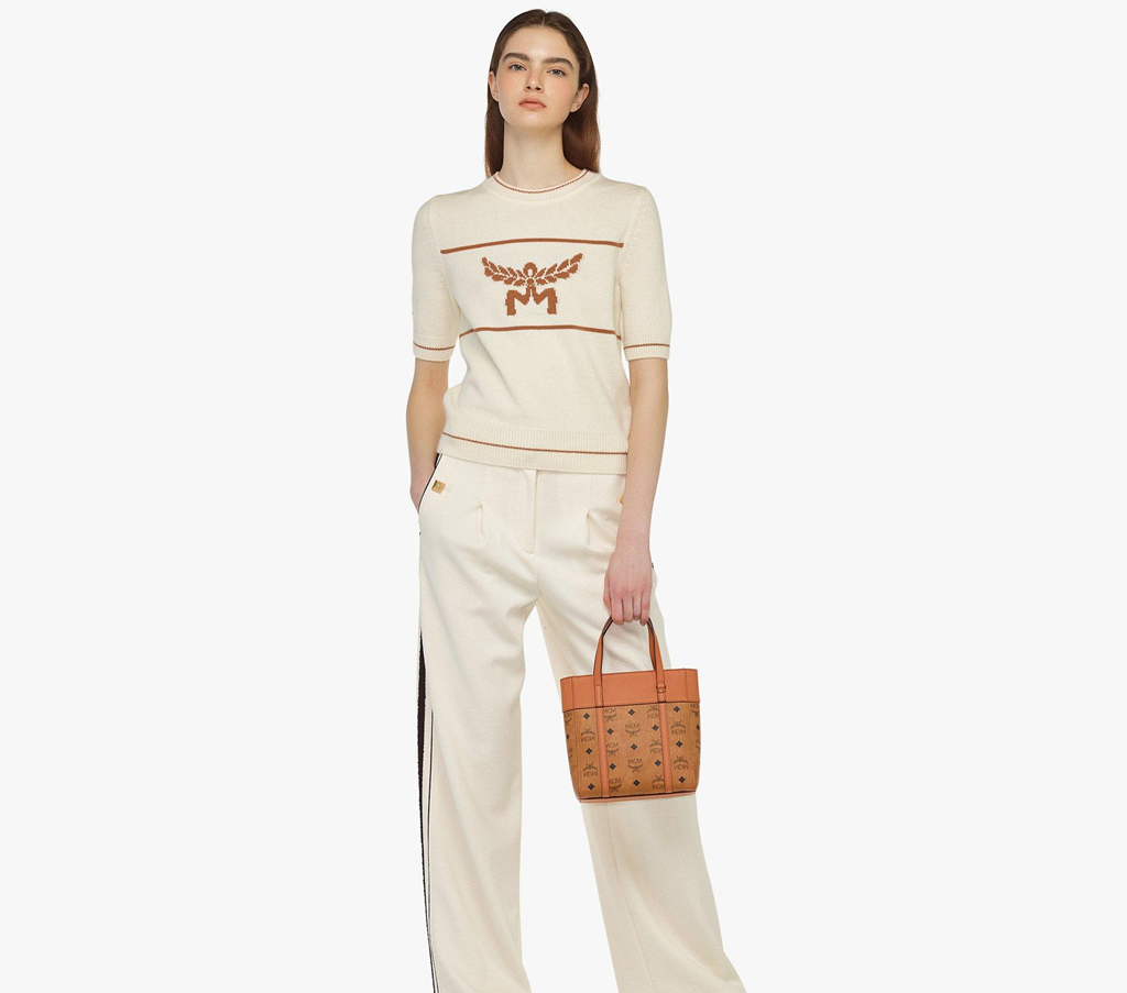 Túi Nữ MCM Toni Top-Zip Shopper 'Cognac' MWPDSTA01CO001 - Ảnh 3