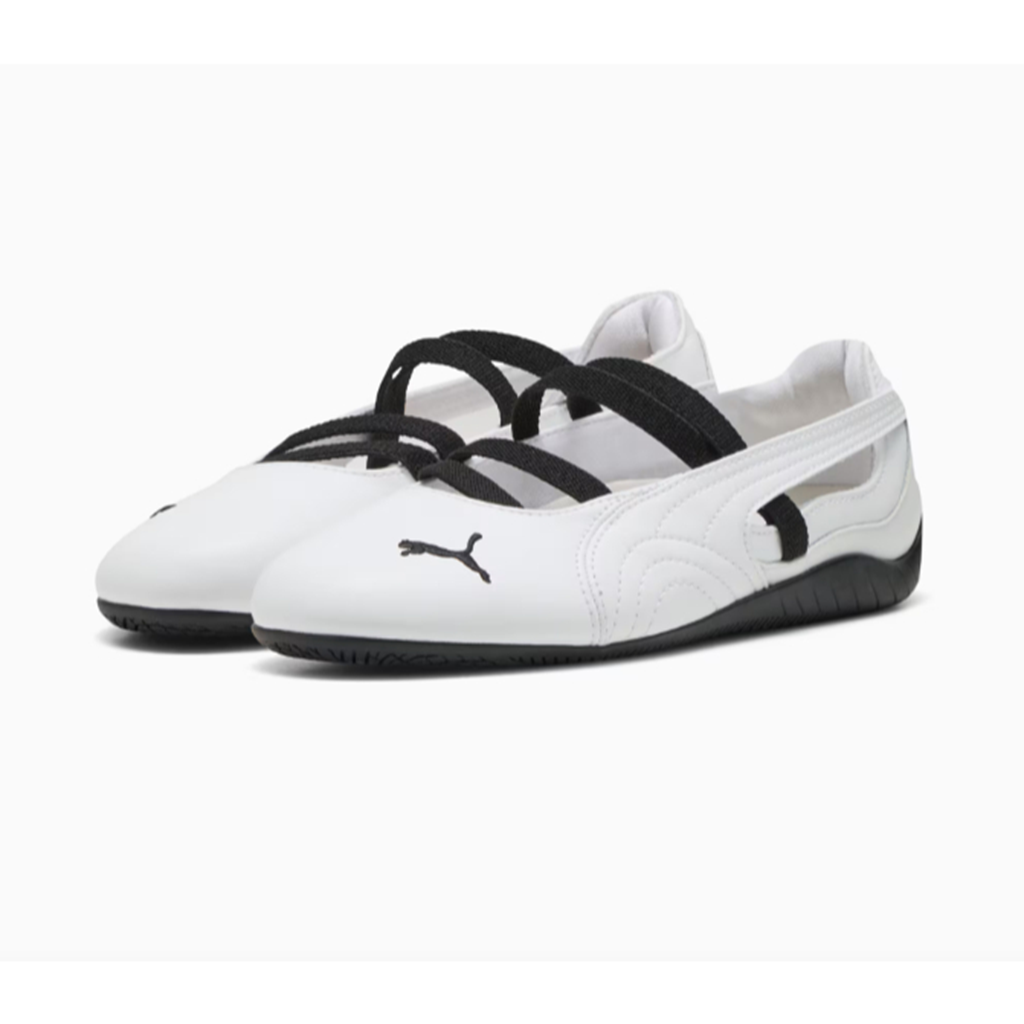 Giày Puma Speedcat Ballet Leather ‘White Black’ 403587-01 - Ảnh 3