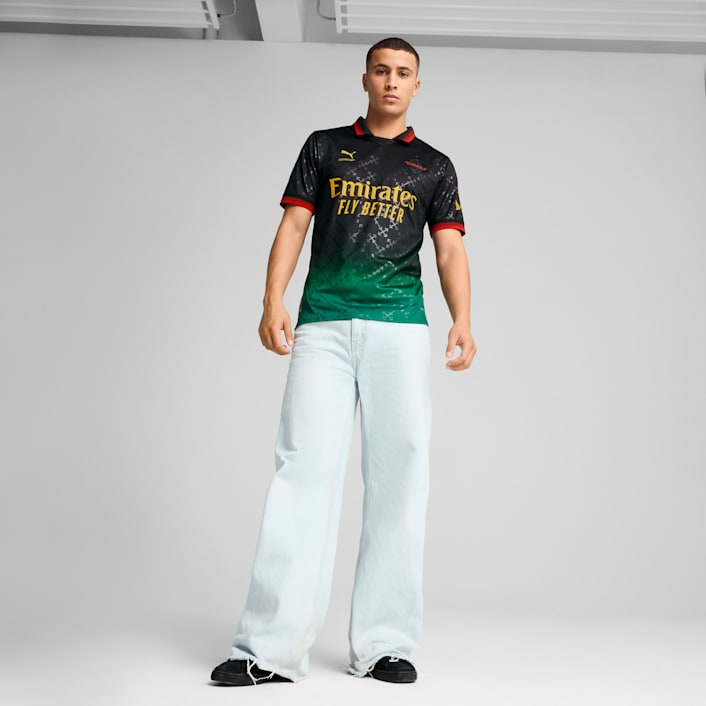 Alternative view of Áo Puma Ac Milan x Off-White™ Jersey ‘Black’ 783001-01