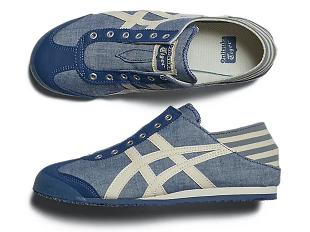 Giày Onitsuka Tiger Mexico 66 'Paraty Blue Chambray Natural' 1183C233-400 - Ảnh 4