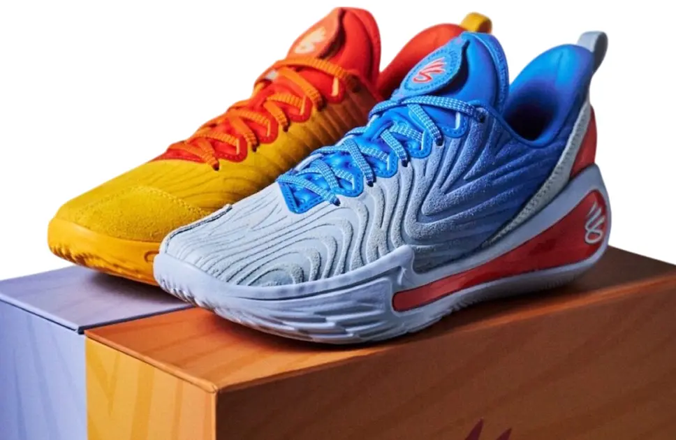 Giày Under Armour Curry Flow 12 ‘What The Bay’ 6006146-453 - Ảnh 4