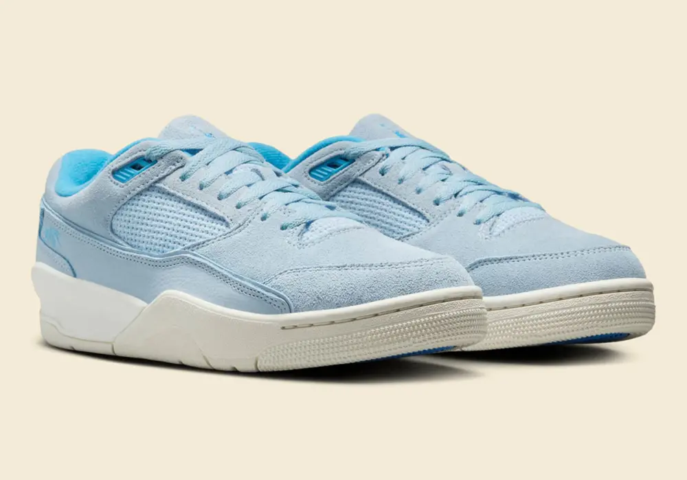 Giày Nike Air Jordan Flight Court ‘Hydrogen Blue’ FZ9854-400 - Ảnh 5