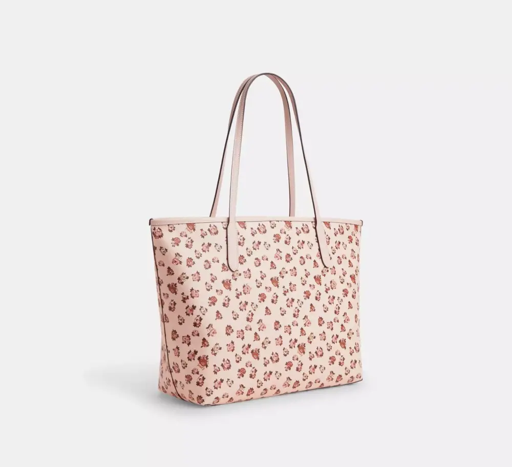 Alternative view of Túi Coach City Tote Bag ‘Rose Print’ CY682-08XKE