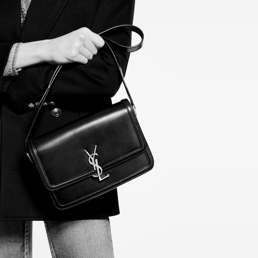 Túi Saint Laurent Solferino ‘Black’ 6343050SX0W1000 - Ảnh 2