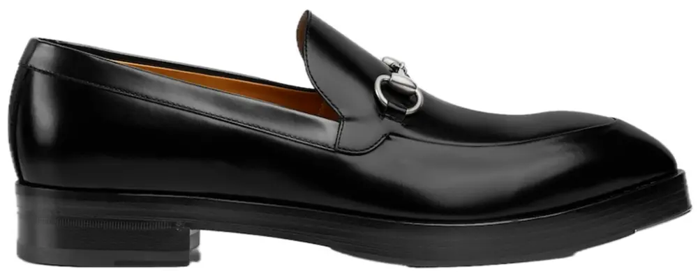 Giày Gucci Loafer With Horsebit ‘Black’ 812133-AAEAK-1000