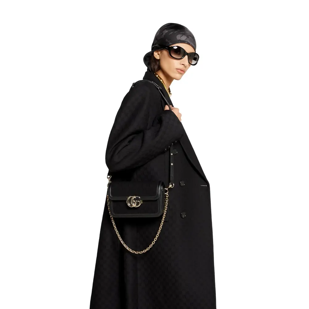 Alternative view of Túi Gucci Go Small Shoulder Bag ‘Black’ 826761-FAEKK-1000