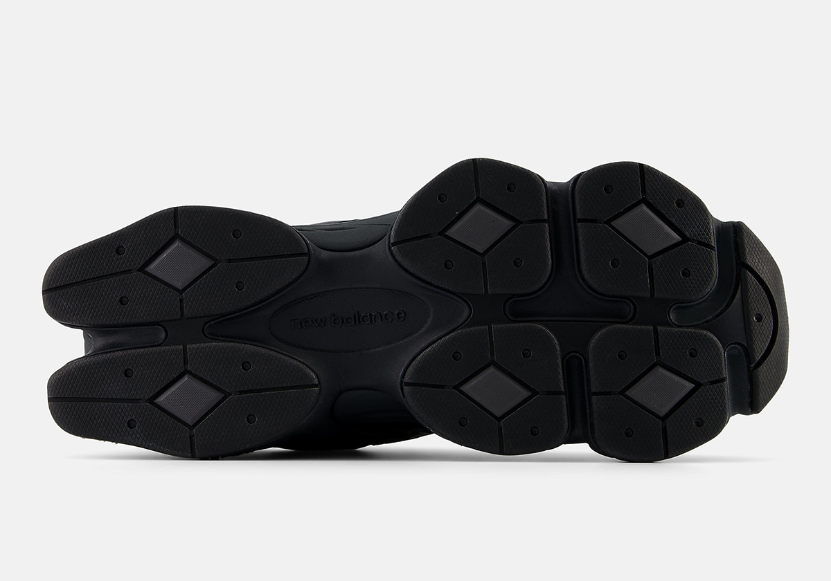 Giày New Balance 9060 ‘Triple Black’ U9060NRI - Ảnh 4