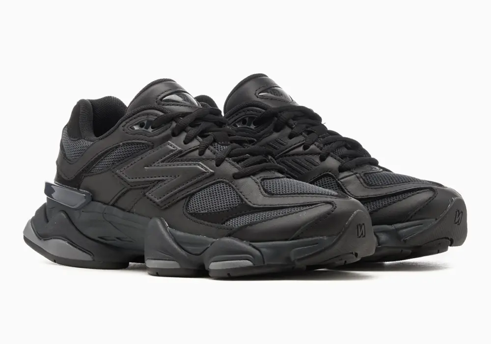 Alternative view of Giày New Balance 9060 ‘Triple Black’ U9060NRI