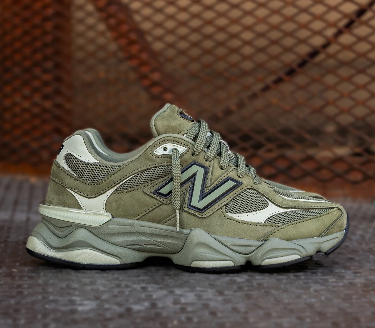 Giày New Balance 9060 ‘Dark Olivine’ U9060ZGD - Ảnh 4