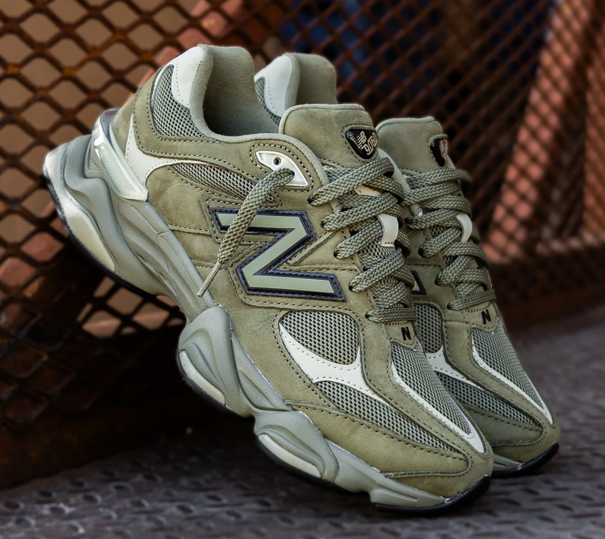 Giày New Balance 9060 ‘Dark Olivine’ U9060ZGD - Ảnh 3