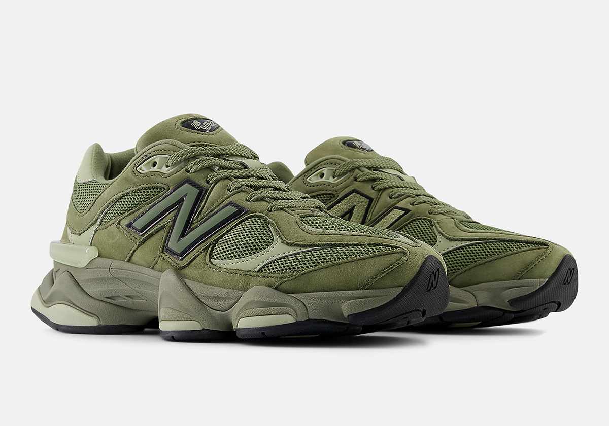 Giày New Balance 9060 ‘Dark Olivine’ U9060ZGD - Ảnh 5