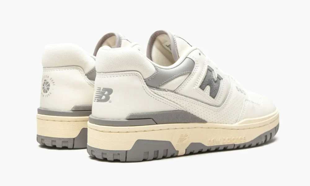 Giày New Balance Aimé Leon Dore x 550 ‘Silver’ BB550ALE - Ảnh 4