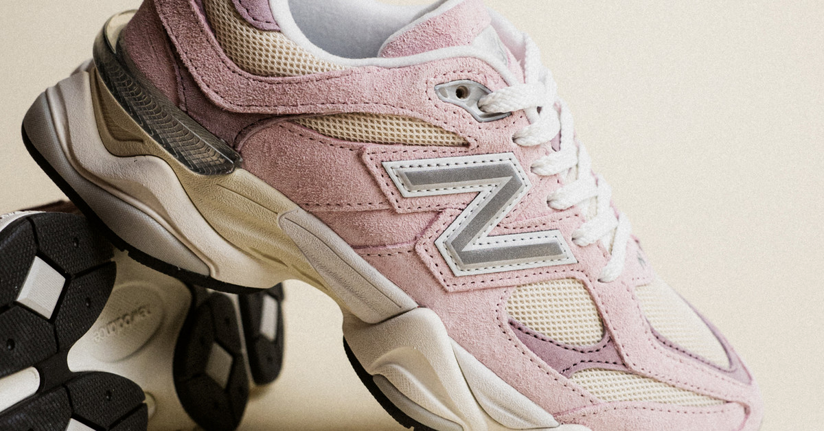 Giày New Balance 9060 ‘Rose Sugar Angora’ U9060LBC - Ảnh 2