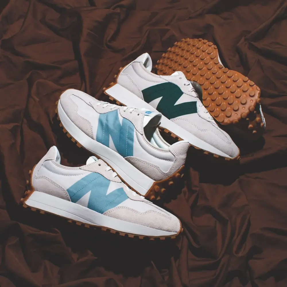 Alternative view of Giày New Balance Wmns 327 ‘Moonbeam Storm Blue’ WS327HG1