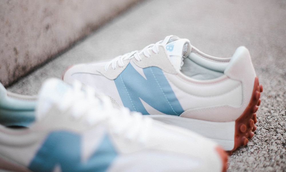 Giày New Balance Wmns 327 ‘Moonbeam Storm Blue’ WS327HG1 - Ảnh 6