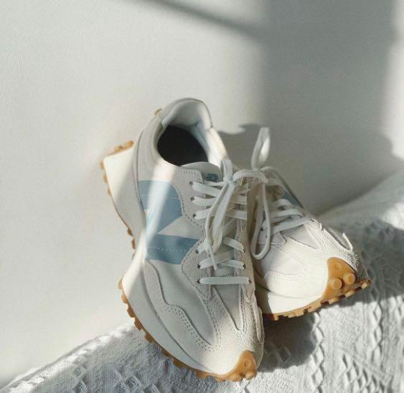 Giày New Balance Wmns 327 ‘Moonbeam Storm Blue’ WS327HG1 - Ảnh 4