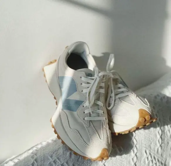 Giày New Balance Wmns 327 ‘Moonbeam Storm Blue’ WS327HG1 - Ảnh 4