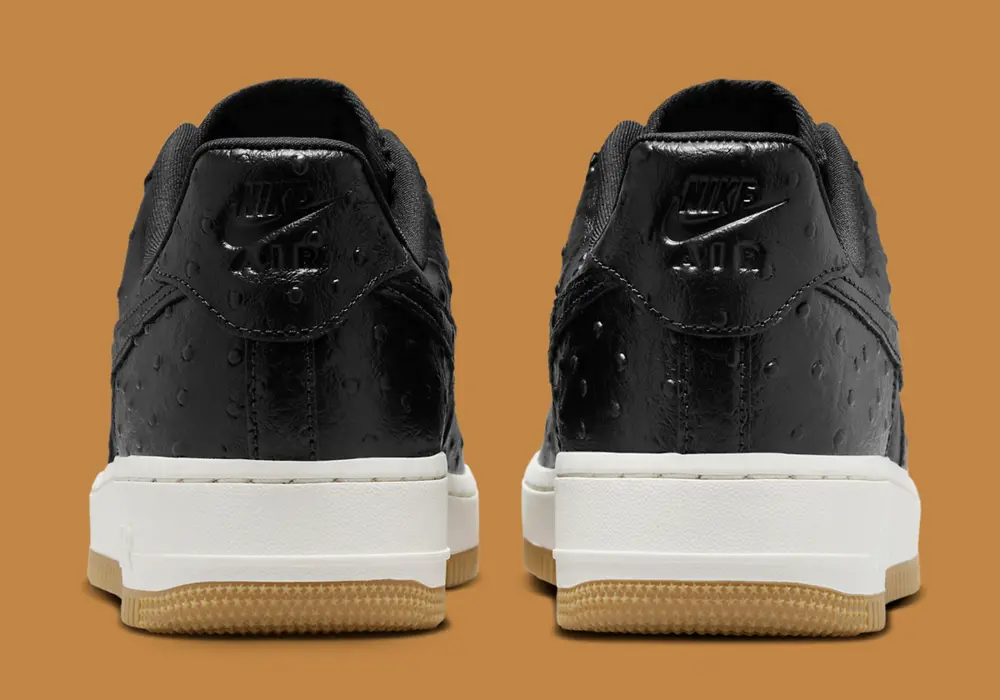 Giày Nike Air Force 1 Low ‘Black Ostrich’ DZ2708-002 - Ảnh 3