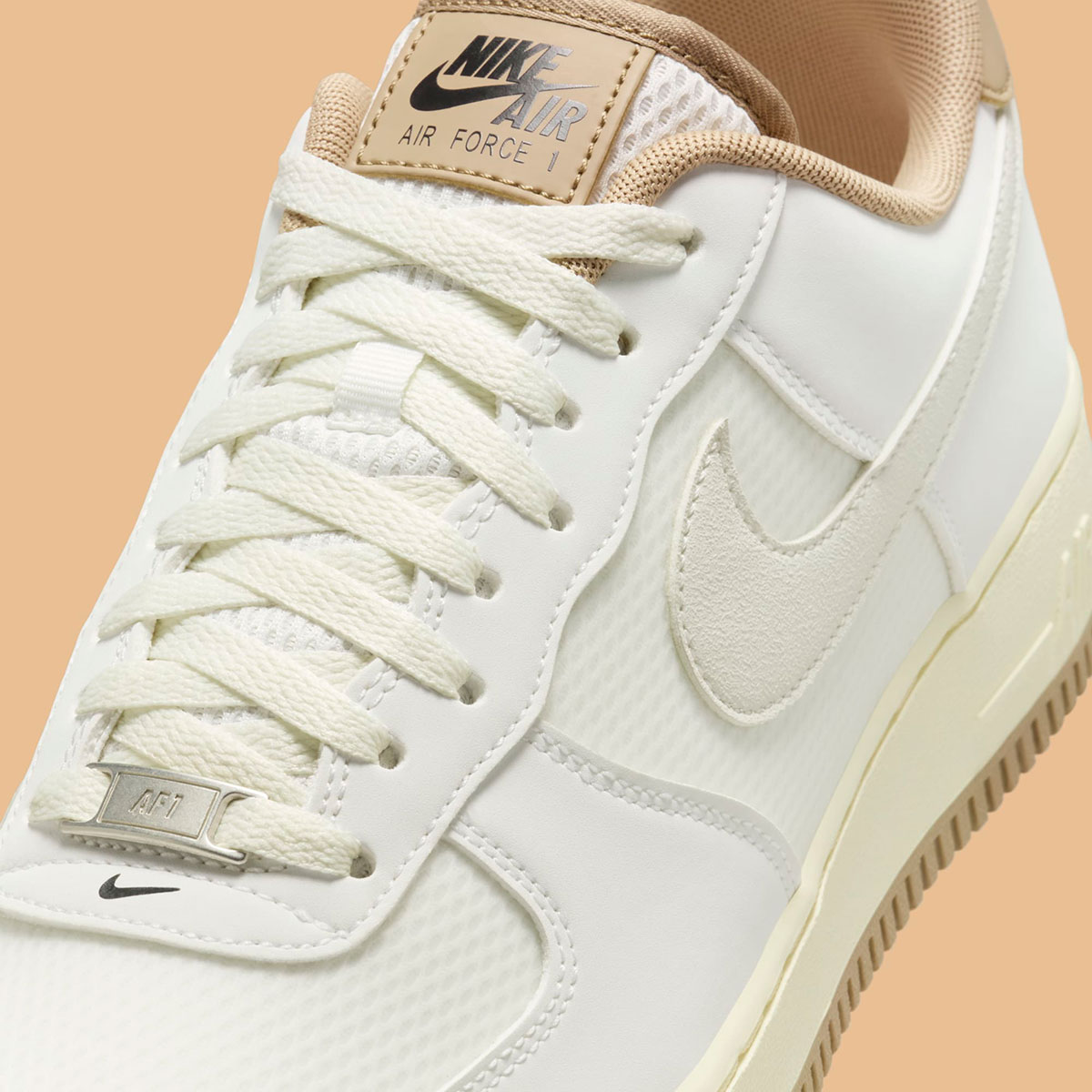 Giày Nike Air Force 1 Low ’07 LV8 ‘Summit White Khaki’ FZ5225-100 - Ảnh 3