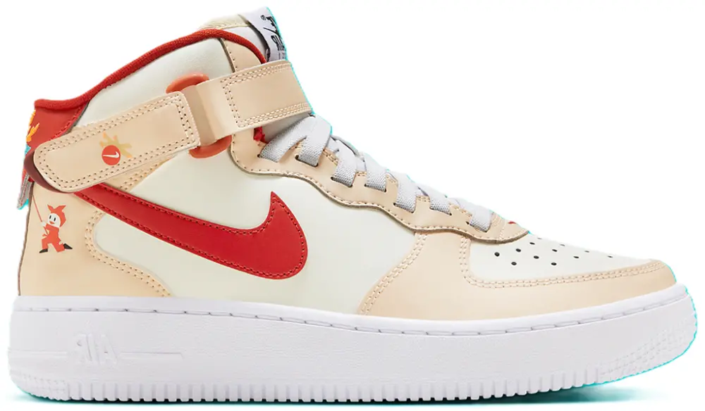 Giày Nike Air Force 1 Mid EasyOn GS ‘Year Of The Dragon’ FZ5521-161