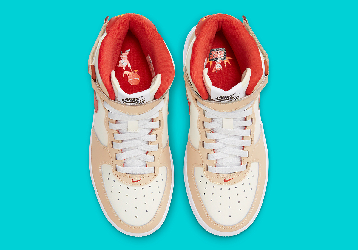 Giày Nike Air Force 1 Mid EasyOn GS ‘Year Of The Dragon’ FZ5521-161 - Ảnh 5