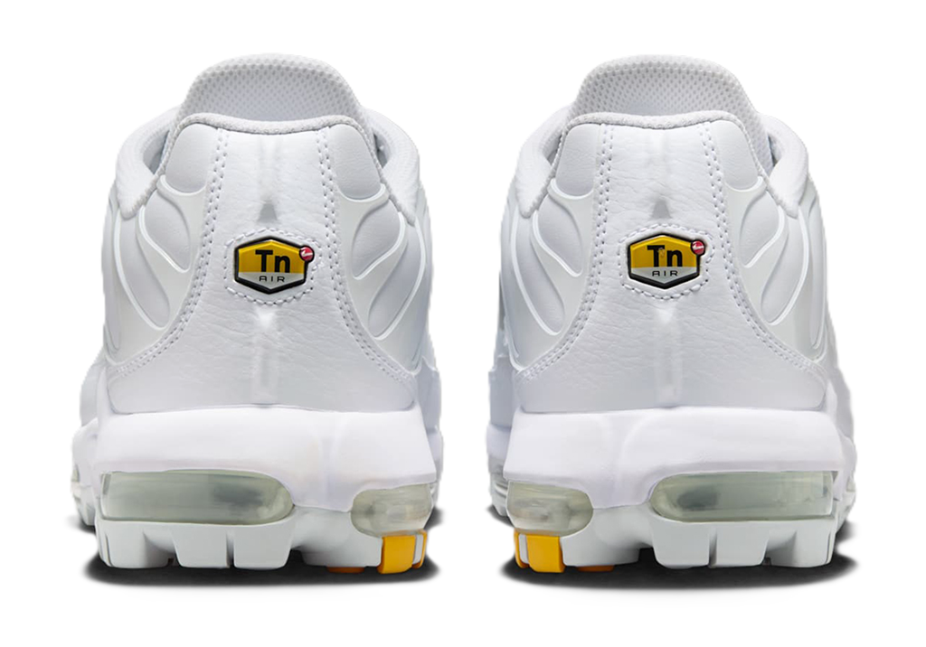 Giày Nike Air Max Plus Golf ‘Triple White’ FZ4150-100 - Ảnh 4