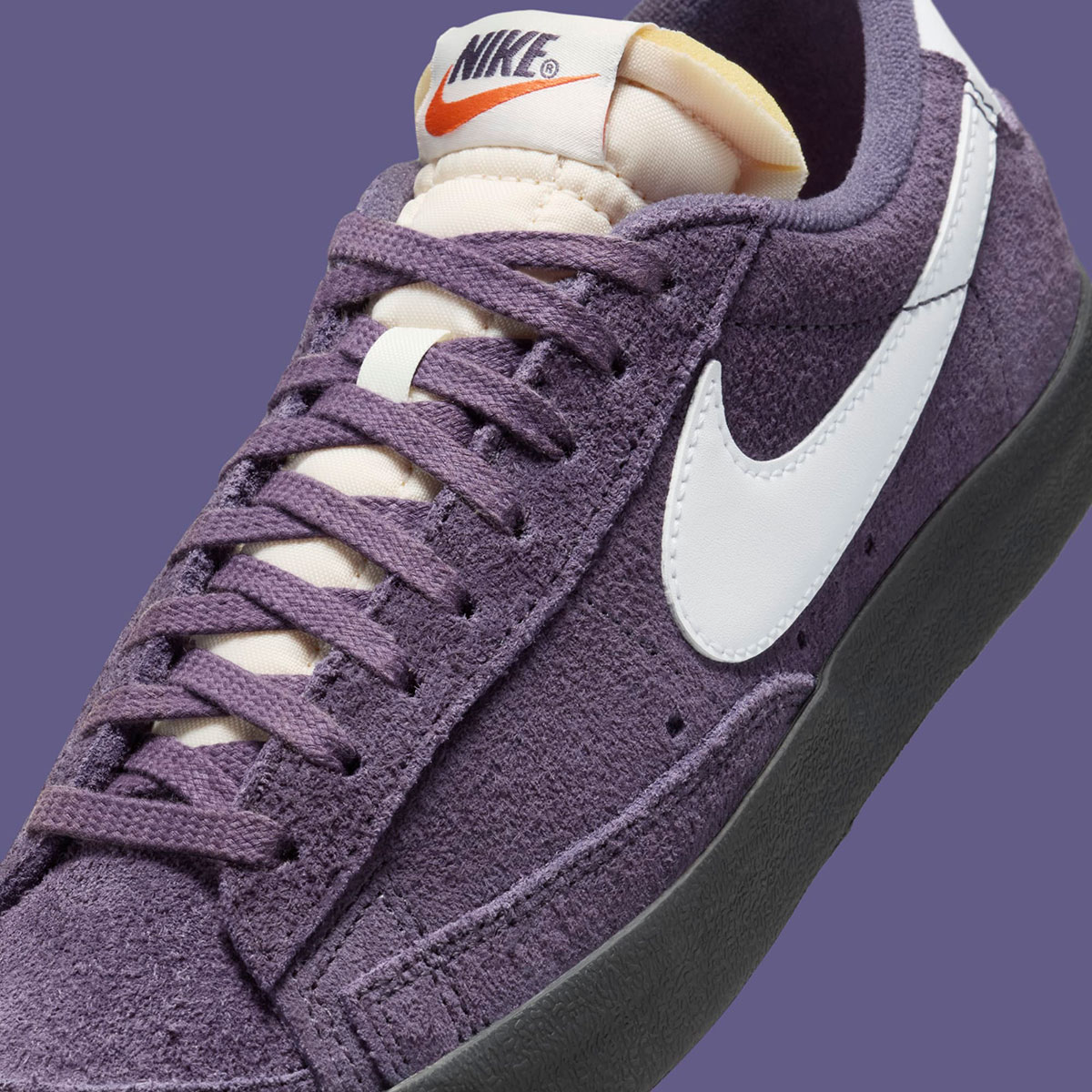 Alternative view of Giày Nike Blazer Low 77 ‘Vintage Dark Raisin’ FQ8060-500