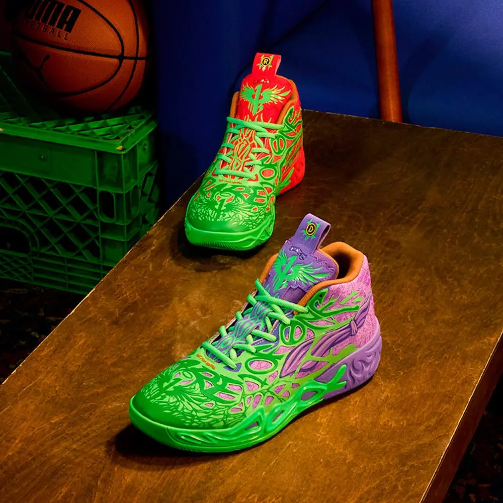 Giày Puma LaMelo Ball MB.04 ‘Teenage Mutant Ninja Turtles’ 312055-01 - Ảnh 3