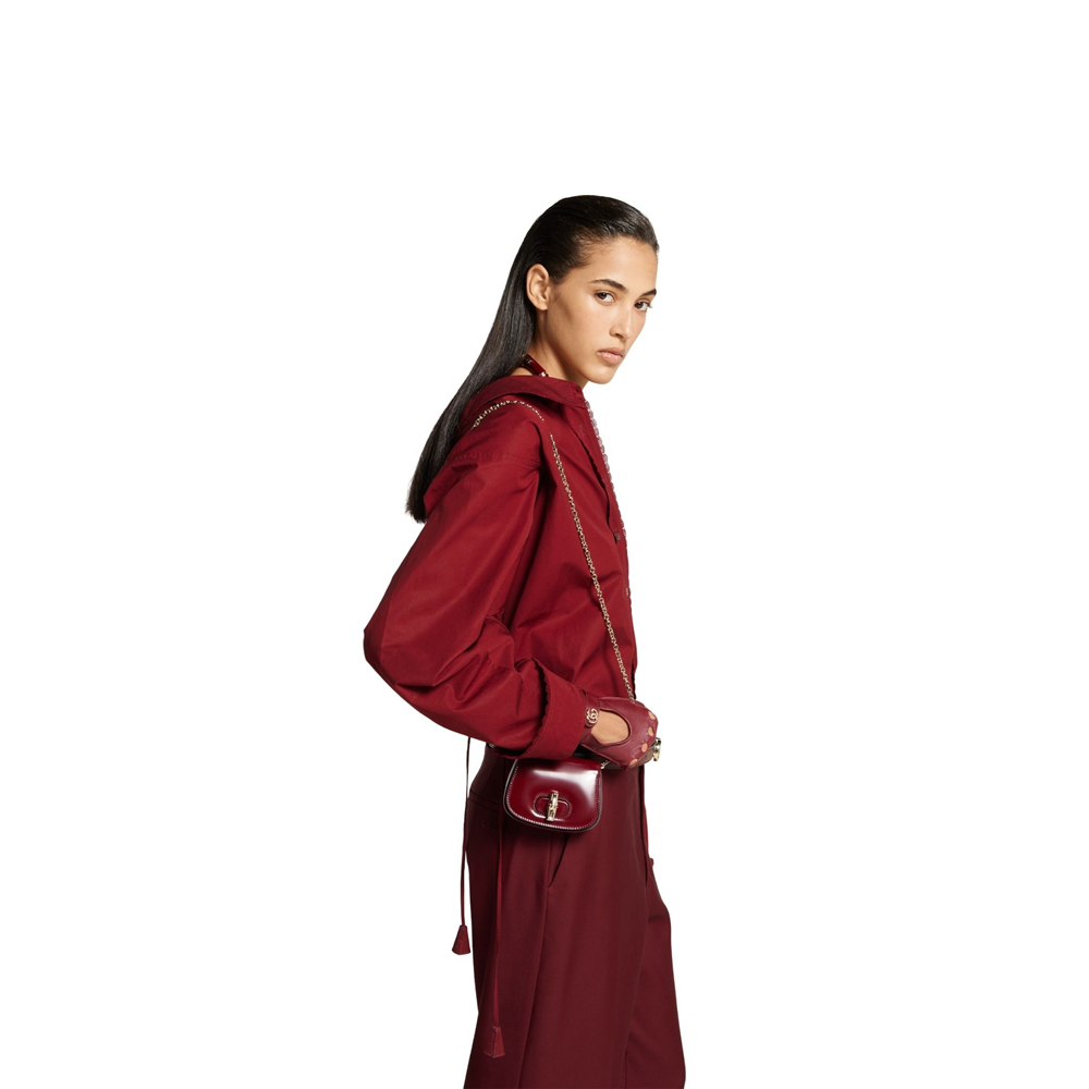 Alternative view of Túi Gucci Bamboo Night Super Mini Bag ‘Red’ 828239-AACY9-6207