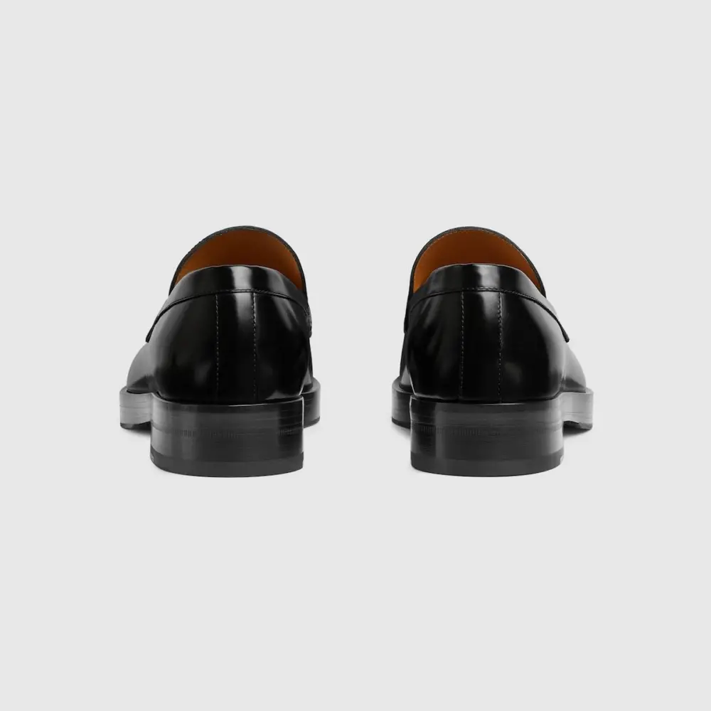 Giày Gucci Loafer With Horsebit ‘Black’ 812133-AAEAK-1000 - Ảnh 4