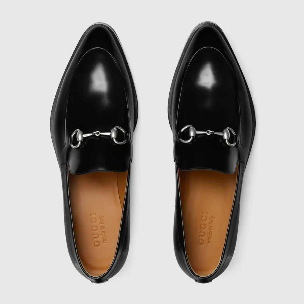 Giày Gucci Loafer With Horsebit ‘Black’ 812133-AAEAK-1000 - Ảnh 3