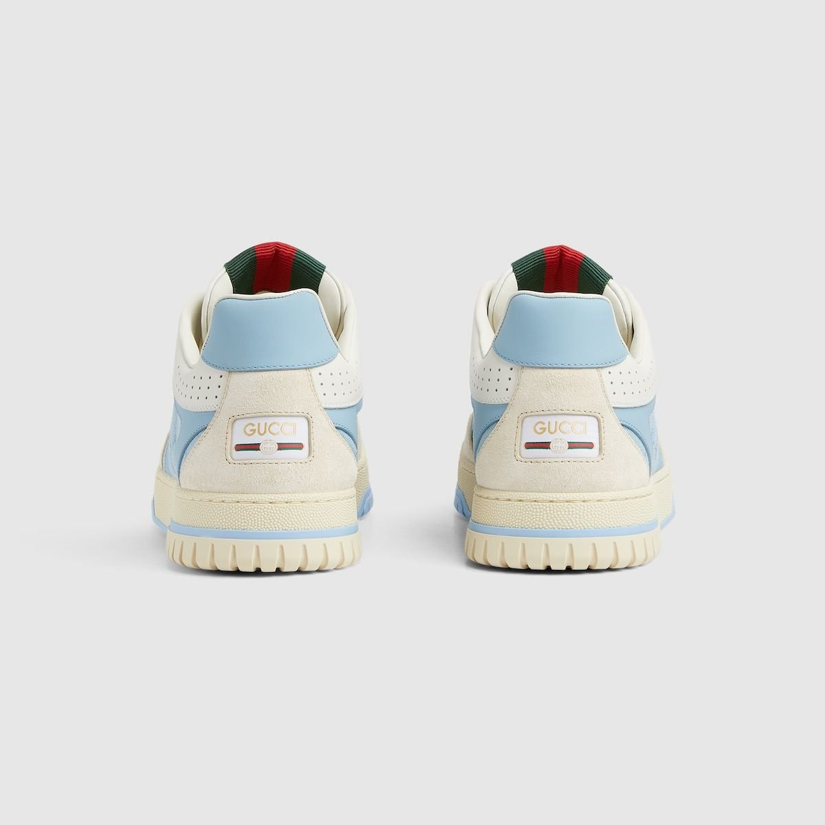 Giày Gucci Re-Web Sneaker ‘Light Blue’ 824221-AADJA-9571 - Ảnh 3